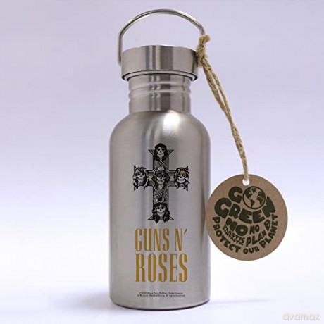 GUNS N ROSES - Eco Bottle - 500 ml - Logo