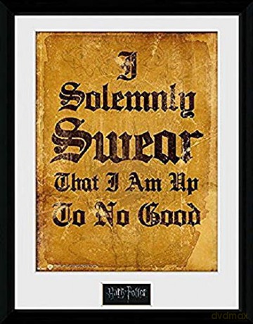 HARRY POTTER - Plakat w ramie I Solemnly Swear