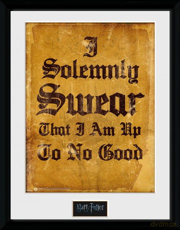 HARRY POTTER - Plakat w ramie I Solemnly Swear