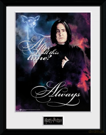 HARRY POTTER - Framed print Snape Always