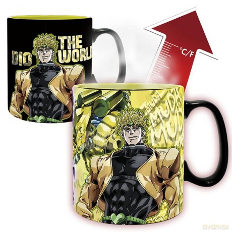 JOJOS BIZARRE ADVENTURE - Kubek Heat Change - 460 ml - Jotaro Dio