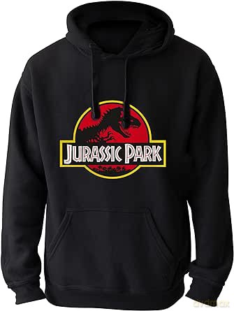 JURASSIC PARK - Sweat - Logo man without zip black