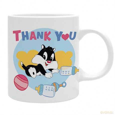 LOONEY TUNES - Kubek 320 ml - THANK YOU with all my heart