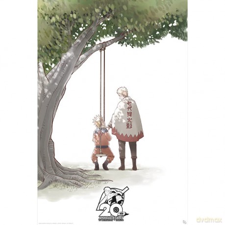 NARUTO SHIPPUDEN - Poster 20 years anniversary (91.5x61)