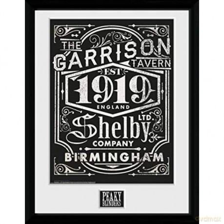 PEAKY BLINDERS - Framed print Shelby Company