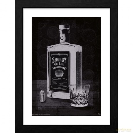 PEAKY BLINDERS - Plakat w ramie Whiskey