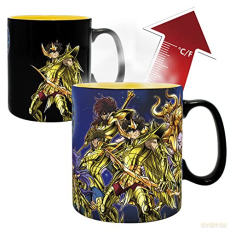 SAINT SEIYA - Kubek Heat Change - 460 ml - Gold Saints - box