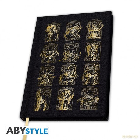 SAINT SEIYA - Premium A5 Notebook Gold Armors