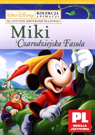 Klasyczne krótkometrażówki 1: Miki i czarodziejska fasola [DVD]