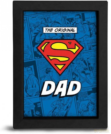 SUPERMAN - Black Kraft Frame 1520 - THE ORIGINAL S DAD x8