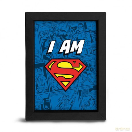 SUPERMAN - Kraft Frame 1520 - Family&Friends - I AM SUPERMAN x8