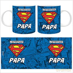 SUPERMAN - Kubek 320 ml - LAUTHENTIQUE S PAPA