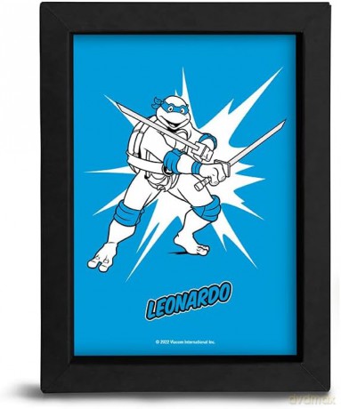 Wojownicze Żółwie Ninja - Frame Kraft 1520 cm - POP Color - Leonardo x8