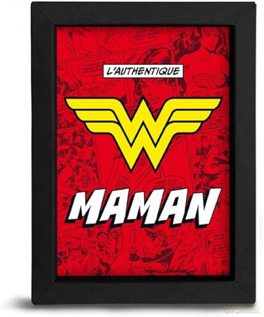 WONDER WOMAN - Kraft Frame 1520 - LAUTHENTIQUE W MAMAN x8