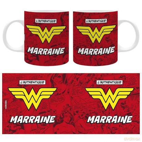 WONDER WOMAN - Kubek 320 ml - LAUTHENTIQUE W MARRAINE