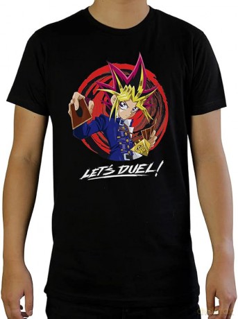 YU-GI-OH! - T-shirt Blue Eyes White Dragon - man SS black - new fit