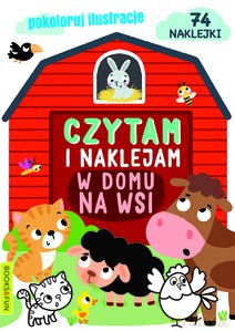 Czytamy i naklejamy. W domu-Na wsi [KSIĄŻKA]