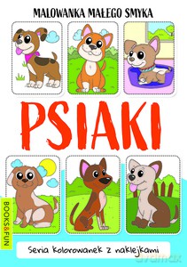 Malowanka Małego Smyka. Psiaki [KSIĄŻKA]