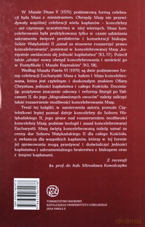 Msza święta koncelebrowana - Czesław Krakowiak, ks. [KSIĄŻKA]