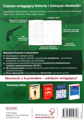 Niemiecki. Kryminał z ćwiczeniami. Flirt. Flirts - Carina Rassek [KSIĄŻKA]