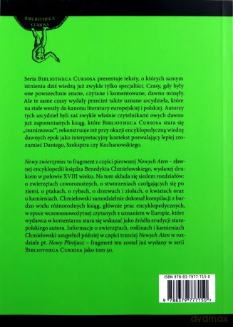 Nowe Ateny. nowy zwierzyniec - Benedykt Chmielowski, Jerzy Kroczak [KSIĄŻKA]
