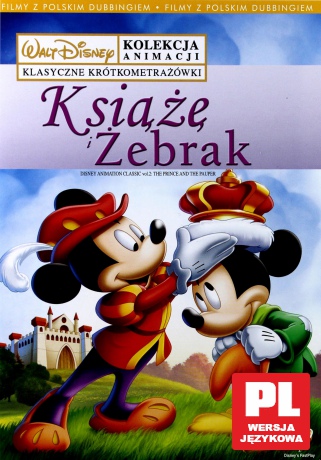 Klasyczne krótkometrażówki 2: Książę i żebrak [DVD]