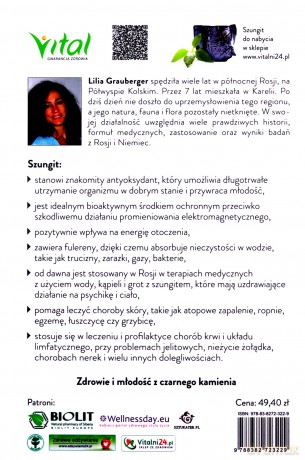 Szungit rosyjski kamień zdrowia - Lilia Grauberger [KSIĄŻKA]