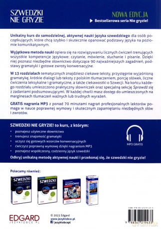 Szwedzki nie gryzie! Poziom A1-A2 - Magdalena Wiśniewska [KSIĄŻKA]