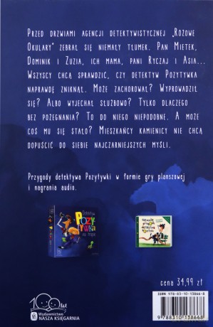Tajemnicze zniknięcie detektywa Pozytywki - Grzegorz Kasdepke [KSIĄŻKA]