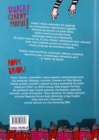 Uwaga! Czarny parasol! (wyd. 5/2022) - Adam Bahdaj [KSIĄŻKA]