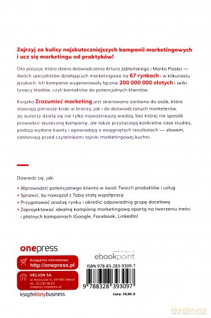 Zrozumieć marketing - Artur Jabłoński, Marek Piasek [KSIĄŻKA]