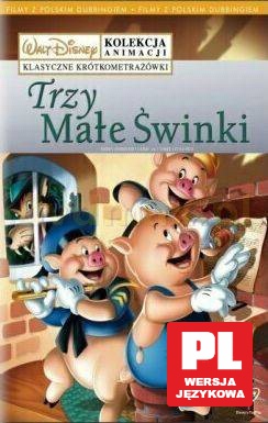 Klasyczne krótkometrażówki 3: Trzy małe Świnki [DVD]