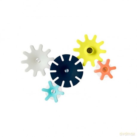 Zabawka do wody, zębatki Cogs Navy Multi