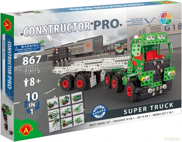 Zestaw konstrukcyjny Constructor Pro Super truck 10in1