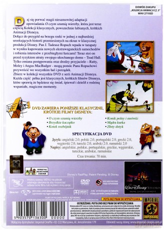 Klasyczne krótkometrażówki 5: O czym szumią wierzby [DVD]