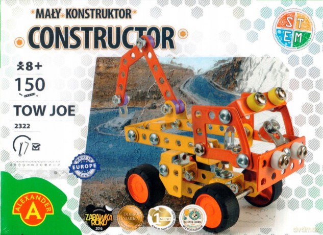 Zestaw konstrukcyjny Mały Konstruktor Tow Joe