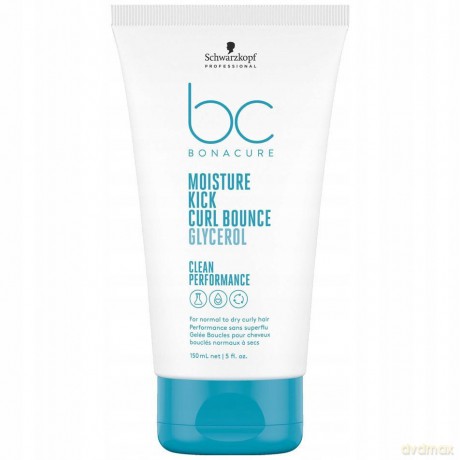 Schwarzkopf Professional Moisture Kick Curl Bounce bez spłukiwania krem do włosów kręconych i falowanych 150 ml