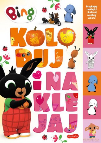Bing Koloruj i naklejaj 2 [KSIĄŻKA]
