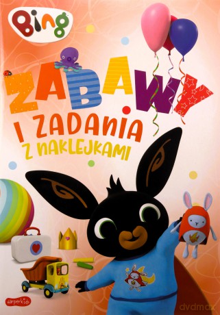 Bing Zabawy i zadania z naklejkami 2 [KSIĄŻKA]