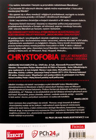 Chrystofobia 500 lat nienawiści do Jezusa i Kościoła - Grzegorz Kucharczyk [KSIĄŻKA]