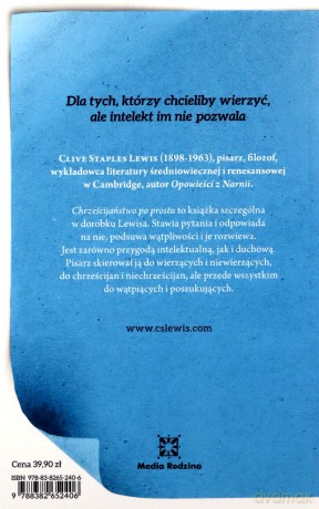 Chrześcijaństwo po prostu - Clive Staples Lewis [KSIĄŻKA]