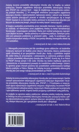 Dekalog leczenia przewlekłej obturacyjnej choroby płuc - Katarzyna Górska, Piotr Jankowski [KSIĄŻKA]