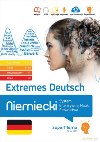Extremes Deutsch. Niemiecki. System Intensywnej Nauki Słownictwa (poziom A1-C2) [KSIĄŻKA]