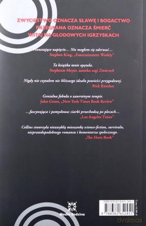 Igrzyska śmierci (Tom 1) - Suzanne Collins [KSIĄŻKA]