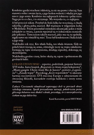 Krew wojowników (Tom 3) Kondotier - Łukasz Czeszumski [KSIĄŻKA]