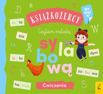 Książkożercy Czytam metodą sylabową Ćwiczenia - Monika Sobkowiak [KSIĄŻKA]