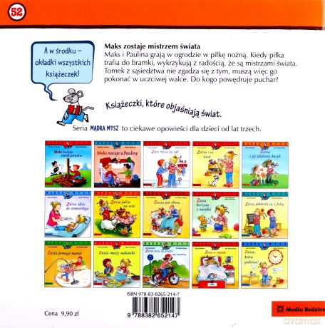 Mądra Mysz Maks zostaje mistrzem świata - Christian Tielmann [KSIĄŻKA]