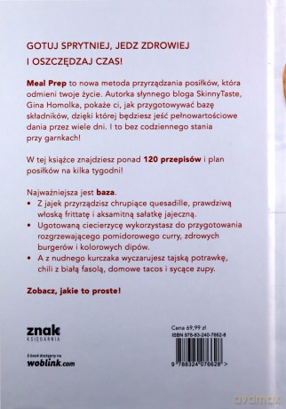 Meal Prep. Gotuj raz na cały tydzień - Gina Homolka [KSIĄŻKA]
