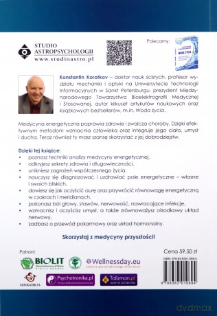 Medycyna energetyczna - Konstantin Korotkov [KSIĄŻKA]