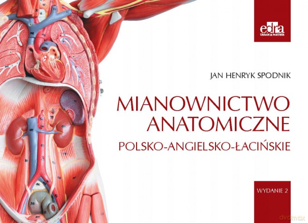 Mianownictwo anatomiczne polsko-angielsko-łacińskie - J.H. Spodnik [KSIĄŻKA]